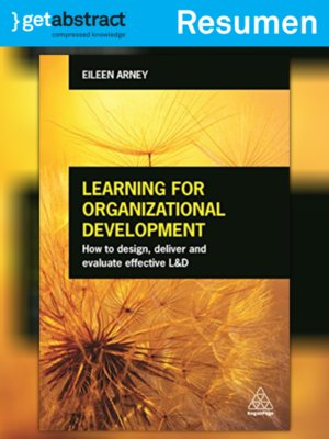 cover image of Aprendizaje para el desarrollo de la organización (resumen)